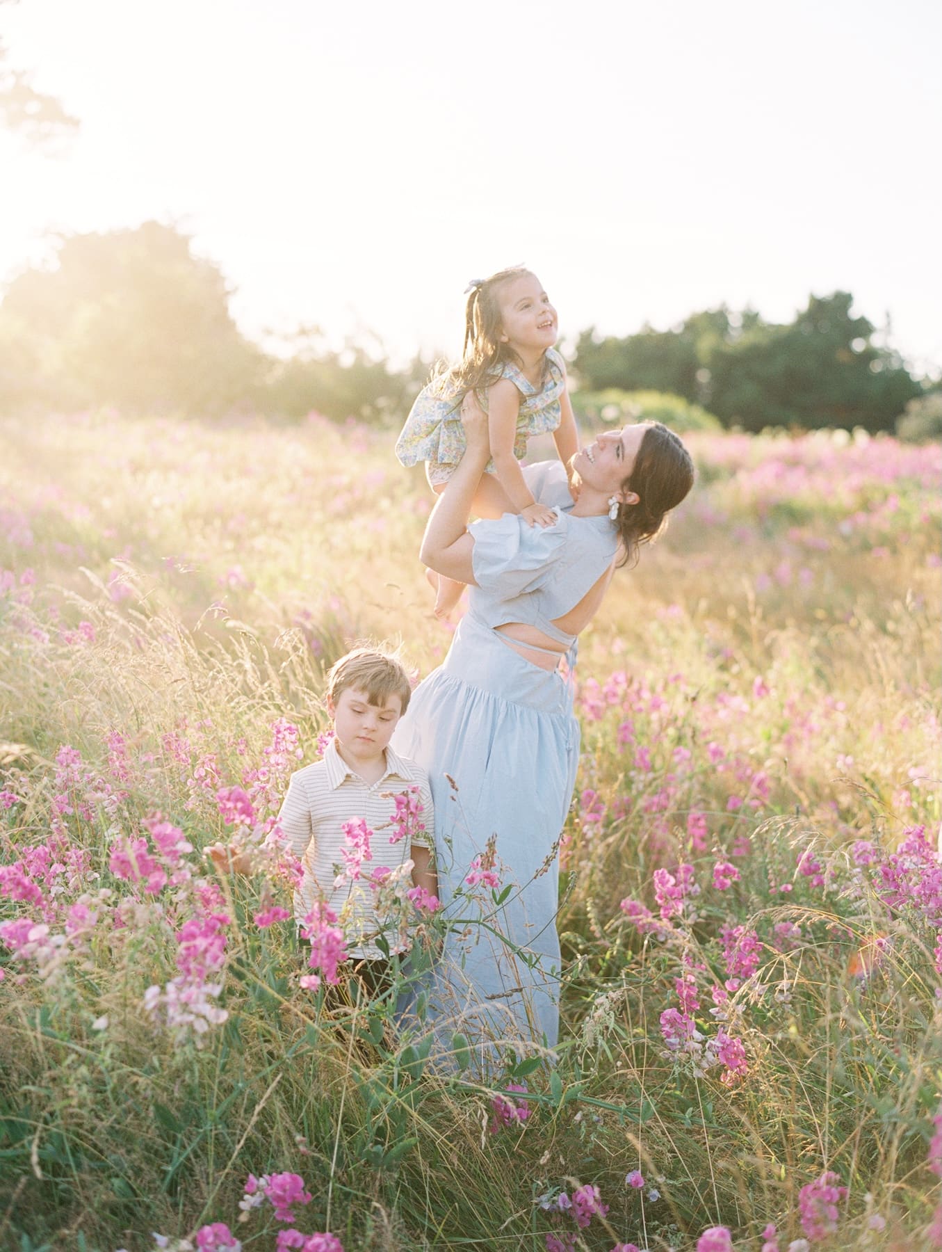 film family photos at Seattle's Discovery Park